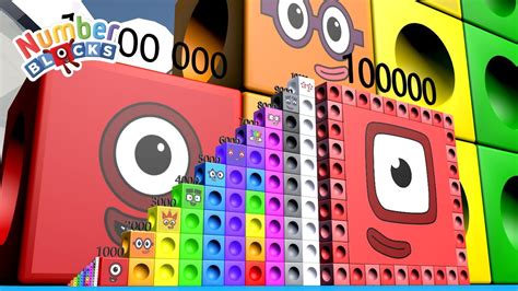 Numberblocks Mathlink Step Squad 1 Vs 100000 To 5 Million Biggest