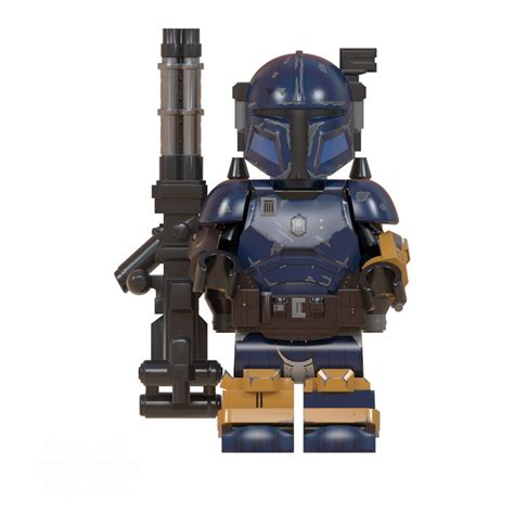 heavy mandalorian paz vizla minifigures lego compatible star wars minifigure