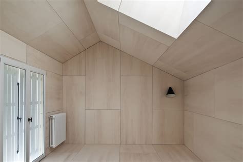 Hans Verstuyft Architecten Interior Cladding Plywood Interior