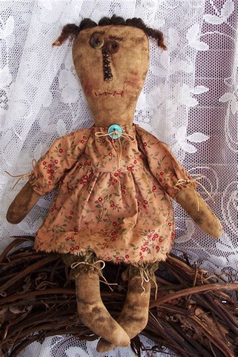 Instant Download Perfectly Prim Doll Pattern Quick And Easy Primitive