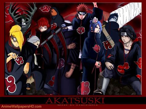 Naruto Akatsuki Wallpapers Wallpaper Cave