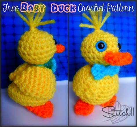 Ravelry Crochet Baby Duck Pattern By Stitch11