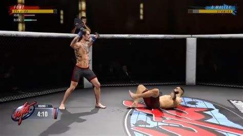 Ufc 4 Cocky Fighter Gets Knocked Out Youtube
