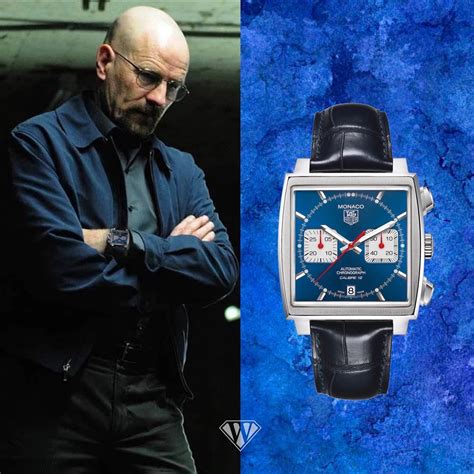 Walter White From Breaking Bad Wearing A Tag Heuer Monaco Super
