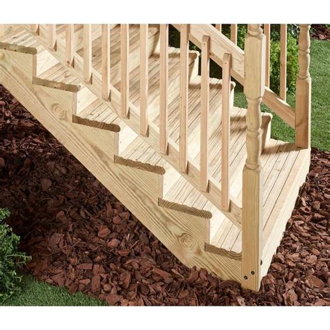 Severe Weather 6 Step Pressure Treated Pine Deck Stair Stringer Lowes