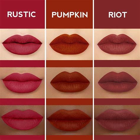 rusty reds all in stock now pick a fave tag a friend limecrime velvetines lipstick shades