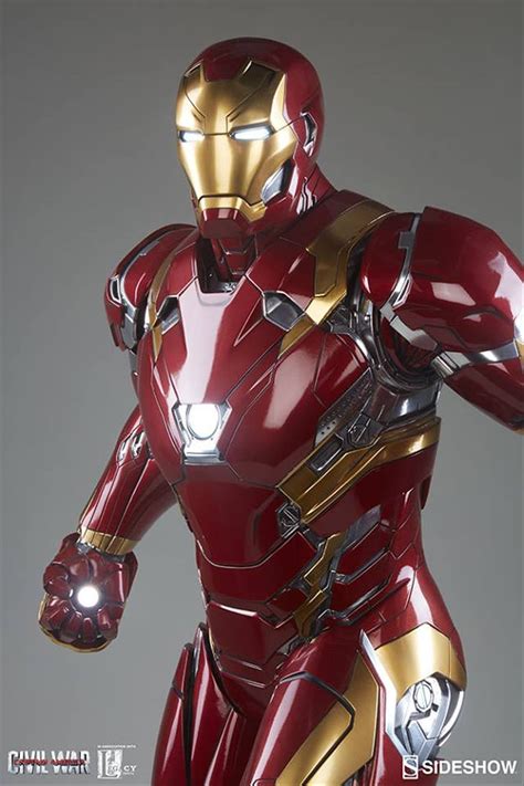 Jual Sideshow Iron Man Mark Xlvi Legendary Scale Figure 12 Scale Di