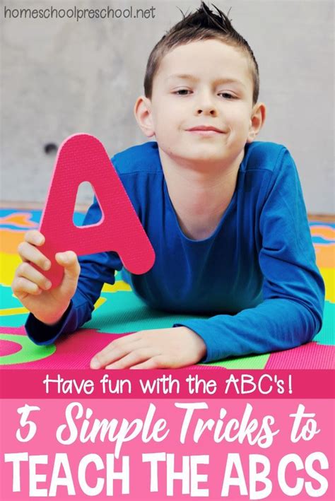 5 Tricks For Teaching The Alphabet To Preschoolers Alphabet Preschool