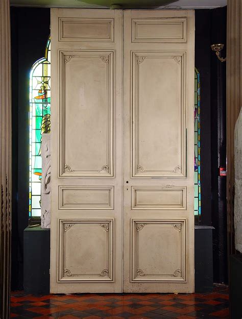 Pair Antique French Doors Louis Xvi Style 19 Century French Doors