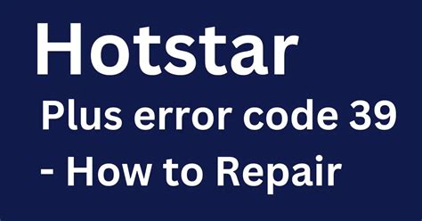 Disney Plus Error Code How To Repair Gossipfunda