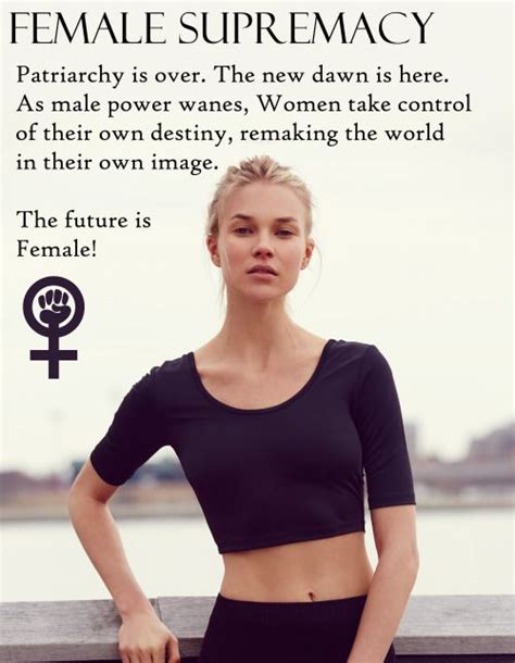 Tumblr Female Supremacy Male To Female Transformation Women