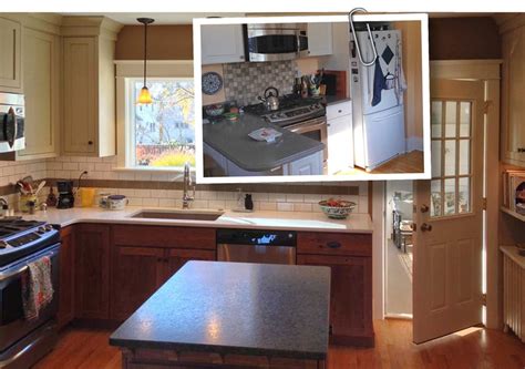 We have a sizable sink flanked by a couple of work areas. Camp Hill 1930's Colonial Kitchen Remodel - Mother Hubbard ...