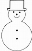 free printable snowman template | Christmas Templates & Printables ...