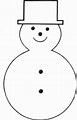 free printable snowman template | Christmas Templates & Printables ...