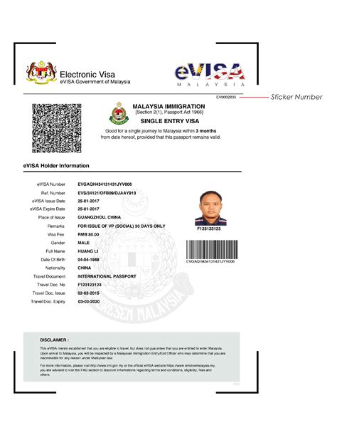 Official Malaysia Visa