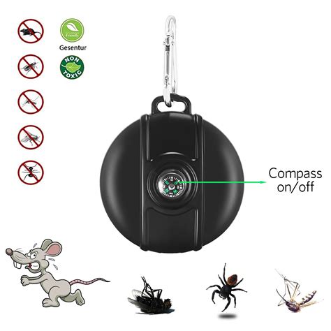 What is an ultrasonic pest repellent? Loskii D3 Portable Solar/USB Ultrasonic Pest Repeller ...