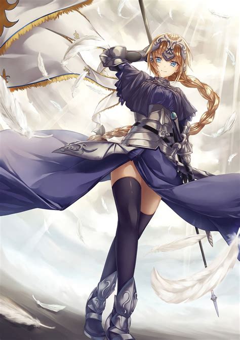 Jeanne d'arc is known as the maiden of orleans. Jeanne d'Arc ( Ruler ) FGO | Hering