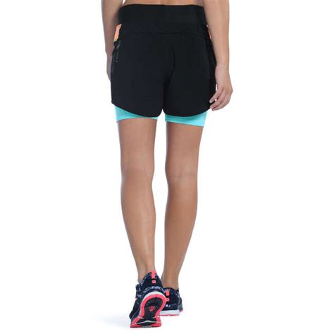 Domyos Energy Xtrem Womens Breathable Cardio 2 In 1 Shorts