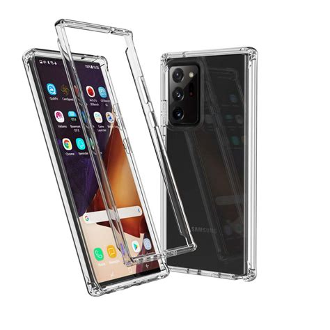 Galaxy Note 20 Ultra 5g Case Clear Njjex Stylish Crystal Clear Heavy