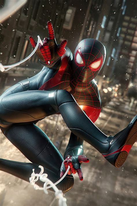 640x960 4k Marvels Spiderman Miles Morales 2020 Iphone 4 Iphone 4s