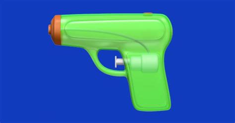 Apple Will Replace Its Pistol Emoji With A Squirt Gun