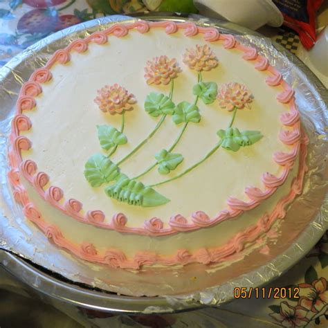 Flower Cake Special Occasion Cakes Decorated Cakes Round Cakes