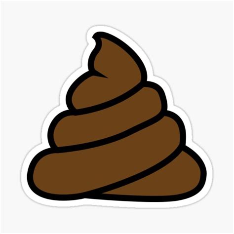 Poop Emoji Stickers Redbubble