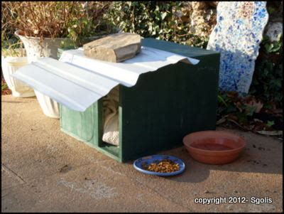 Building a feral cat shelter is the best way to keep cats safe during the winter. Cat Adoption Guide: Insulated Cat Houses Donated