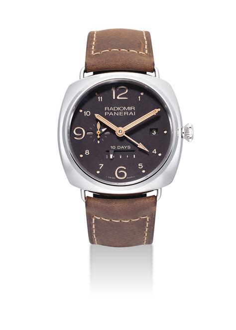 Panerai A Fine Large And Rare Stainless Steel Automatic Limited