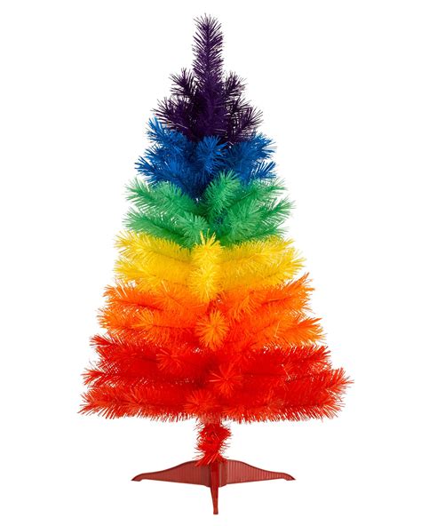 Color Burst Mini Rainbow Tree Rainbow Christmas Tree Rainbows
