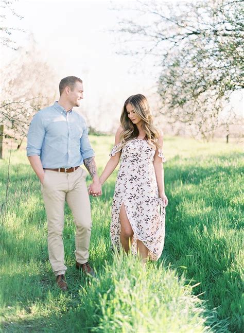 69 Best Spring Engagement Photos Outfits Images On