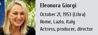 Eleonora Giorgi Height Weight Size Body Measurements Biography