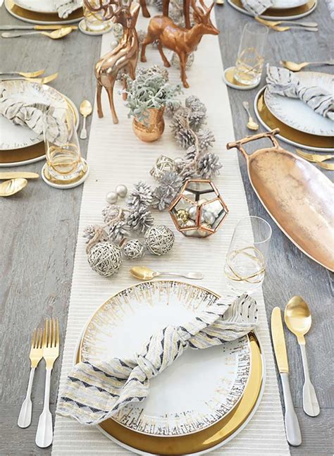 5 Table Setting Decorating Ideas For Christmas Day