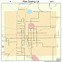 Plain Dealing Louisiana Street Map 2260670