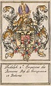 1585 Coat of arms of Rudolf II, Holy Roman Emperor. Livre du toison d ...