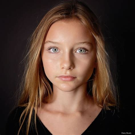 Headshot Of Child Model Alexandra Lenarchyk By Daisy Beatty Photography