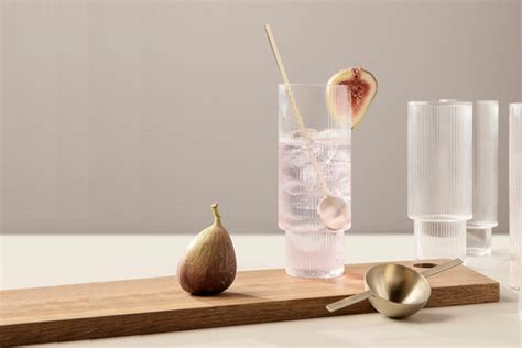 4 Verres Long Drink Ferm Living Maison Nordik