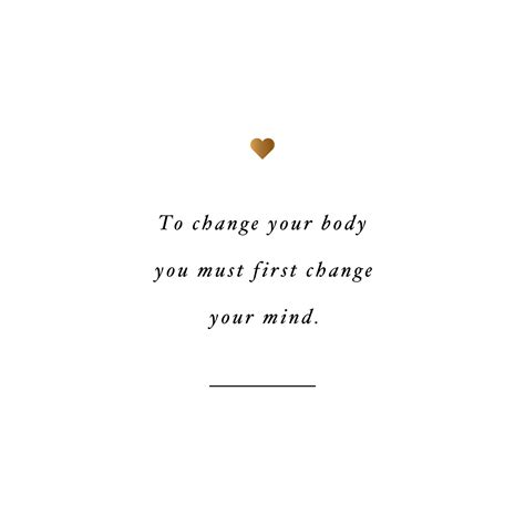 Change Your Mind Weight Loss Quote