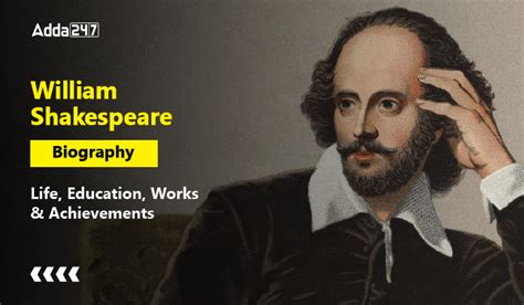 William Shakespeare Biography Life Education Works And Achievements