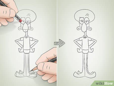 How To Draw Squidward From Spongebob Squarepants Step Vrogue Co