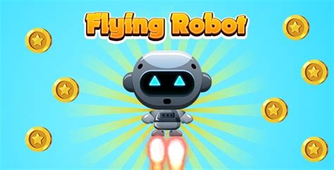 Flying Robotcapx Html5 Cordova Collecting Coins Endless Mini Game