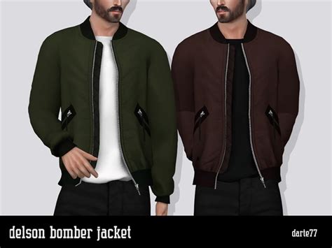 Delson Bomber Jacket By Darte77 At Tsr Sims 4 Updates