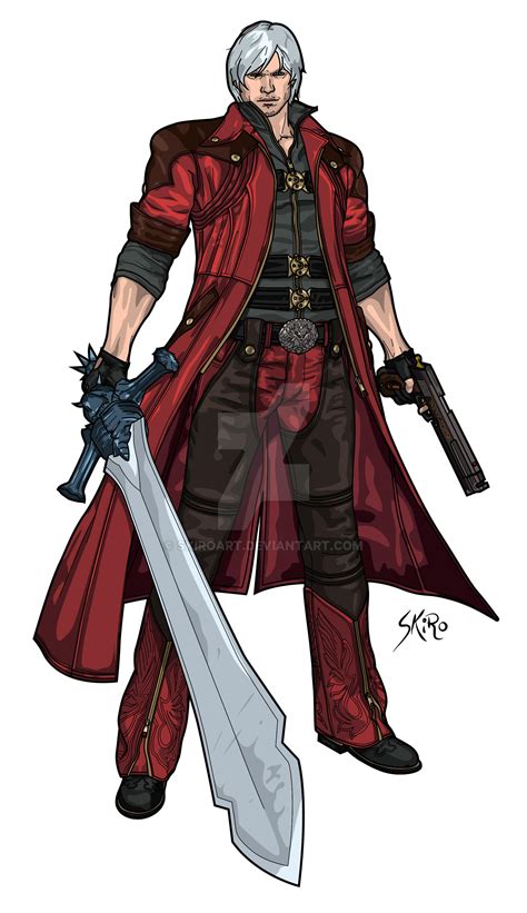 Dante Devil May Cry 4 By Skiroart On Deviantart