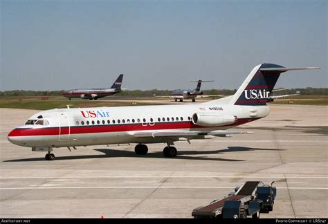 Aircraft Photo Of N482us Fokker F28 4000 Fellowship Usair