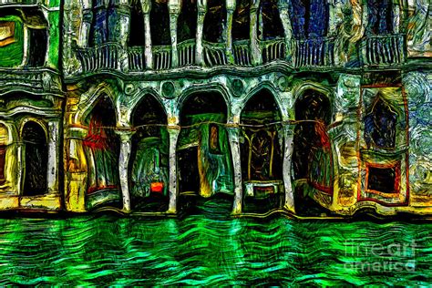 Venice Architecture Painting By Milan Karadzic Fine Art America