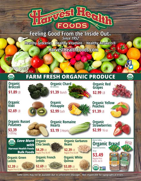 Harvest Health Foods June 2017 Sale Flyer By Harvest Health Foods Issuu