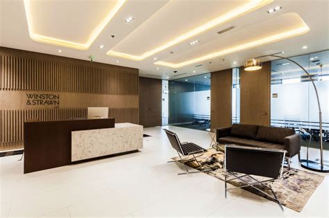 Winston And Strawn Dubai Office Interior Design Law Office Design