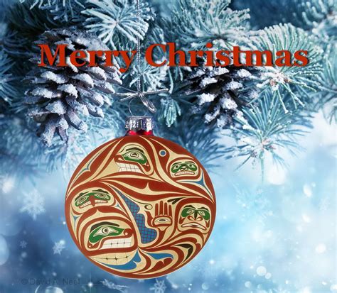 Merry Christmas Native Style Native Art Native American Masks