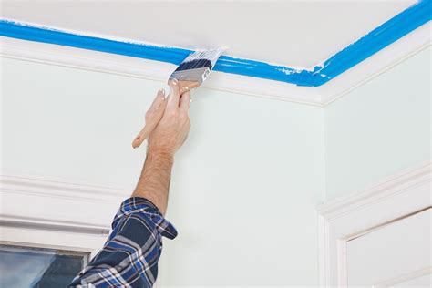 Easy Way To Paint Ceiling Trim Shelly Lighting