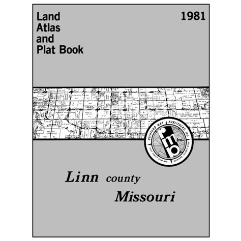 Missouri Linn County Plat Map And Gis Rockford Map Publishers